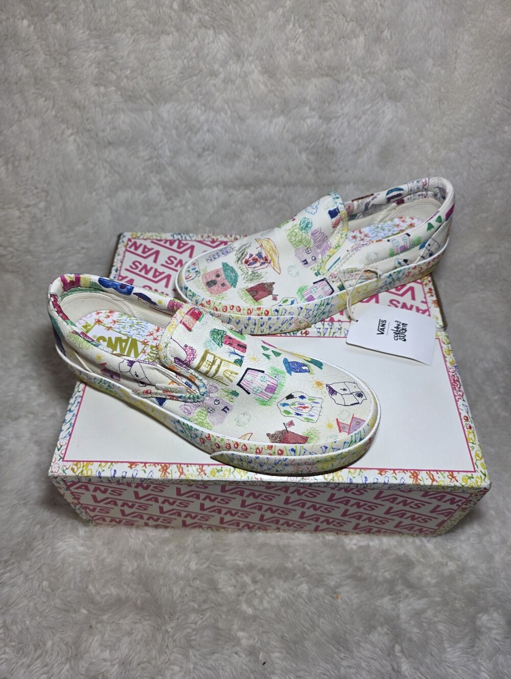 NIB Vans x Collina Strada Slip-On Idyllic Neighborhood Size 7 Women / 5.5 Men